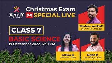 Christmas Exam Special Live | Basic Science | Class 7 #basicscience #class7 #christmas #exam