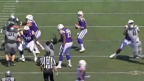 LSU ADRIAN MAGEE INSANE BLOCKING against VANDERBILT!