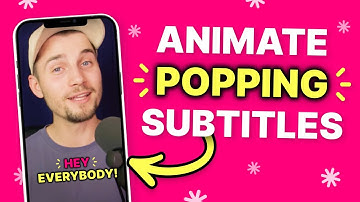 How to Create One-Word-at-a-Time Video Subtitles | Subtitle Animations