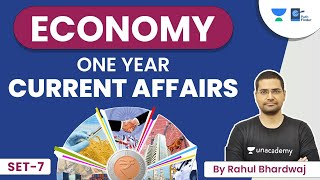 UPSC CSE Prelims 2022 Economy Current Affairs Crash Course | Set- 7 | Rahul Bhardwaj