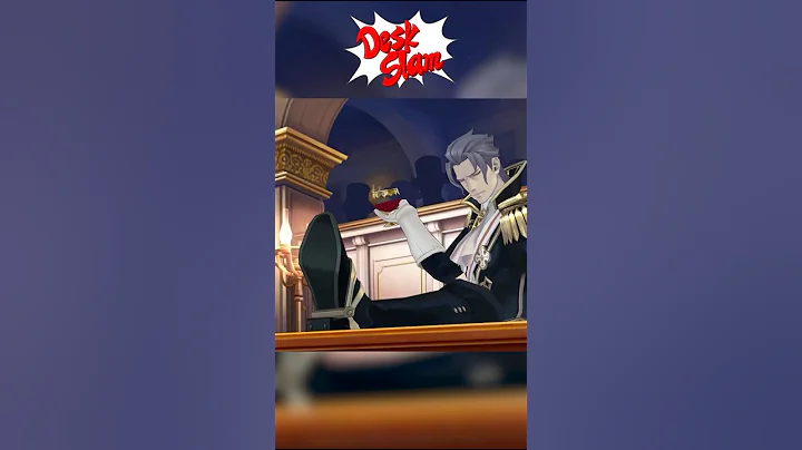 Ranking Ace Attorney Desk Slams Pt.3 #aceattorney #shorts