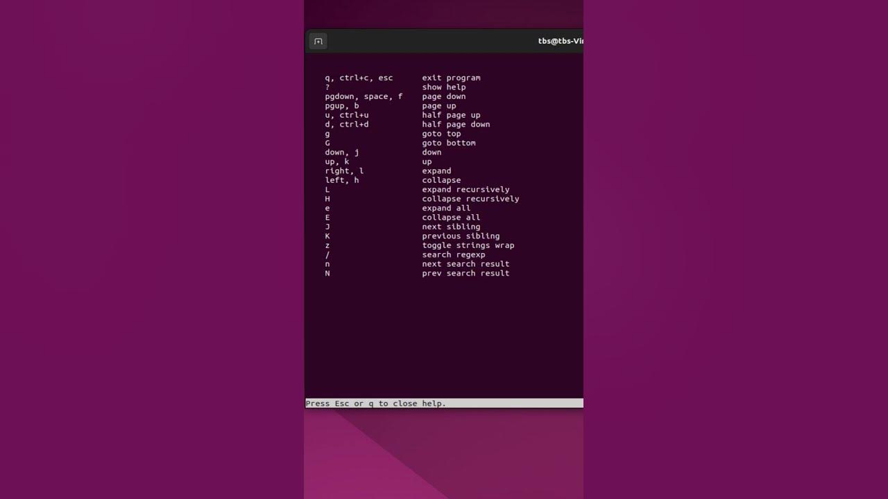 fx A terminal JSON viewer YouTube