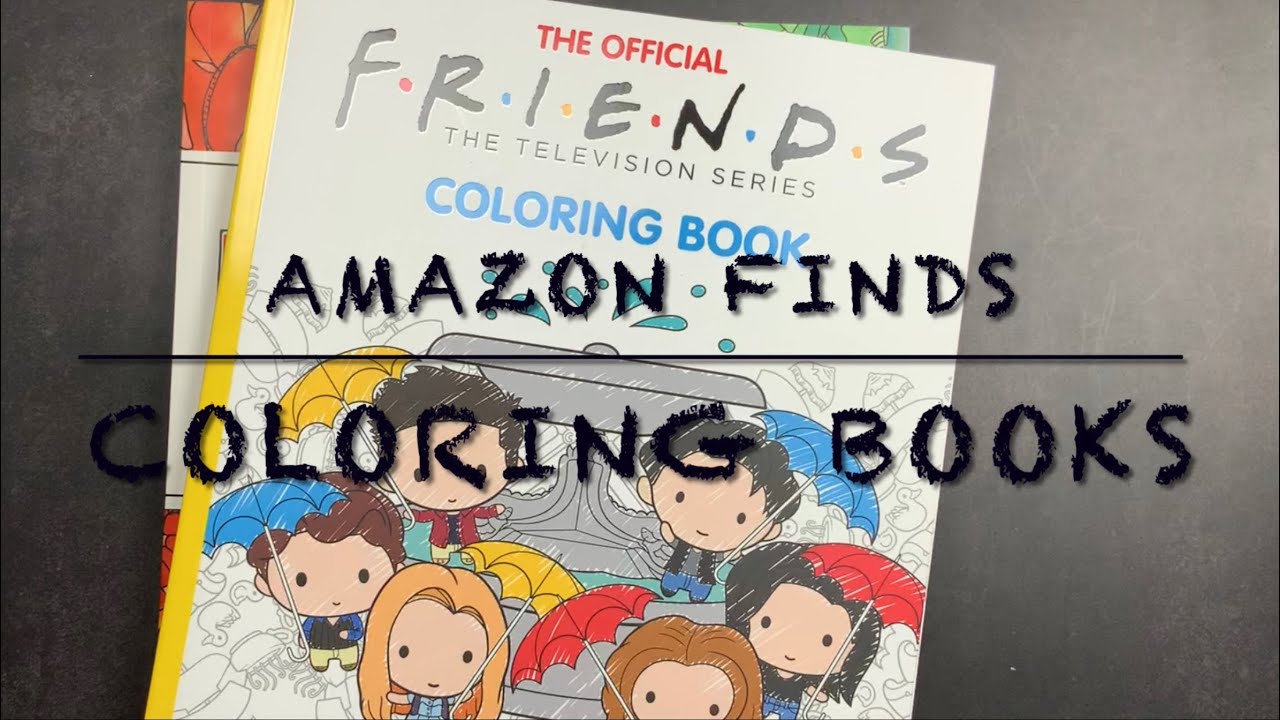 Friends Coloring Book Adult Coloring Book Friends Tv Show 