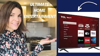 Unveiling the Ultimate Home Theater: Roku TCL Smart TV Review!
