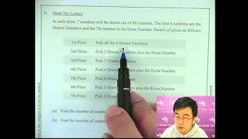 Herman Yeung Mock 模擬試題集 A - Set 1 - 17 (nPr, nCr 排列與組合)