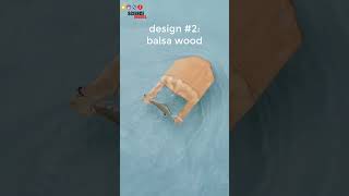 fun summer activity - rubber band paddle boats