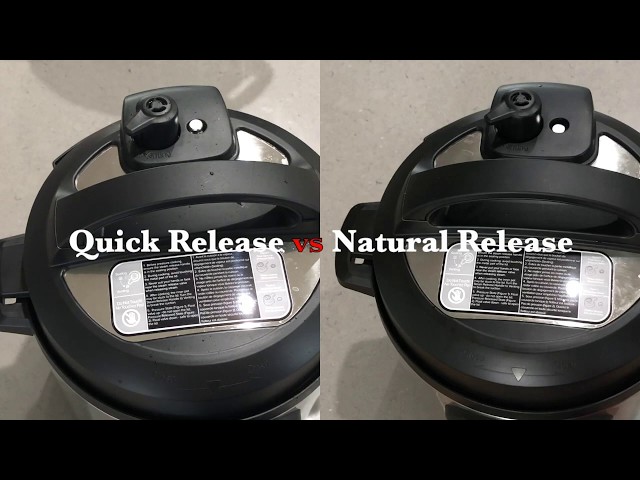 Instant Pot Natural Release vs. Quick Release {Pressure Cooker} - Spend  With Pennies