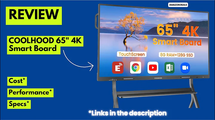 COOLHOOD 65" 4K Smart Board Review | Best Interactive Digital Whiteboard for Classrooms & Offices