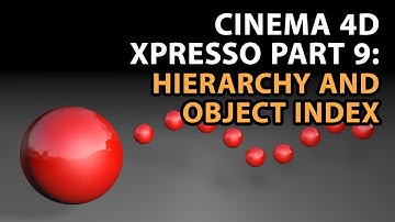 C4D Tutorial: Using XPresso Part 9: Hierarchy and Object Index