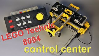 Lego technic 8094 Technic control center (обзор/review)