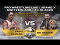 Belthazar c vs fabio ferrari  european title match  pro wrestling live lugano x  24102020