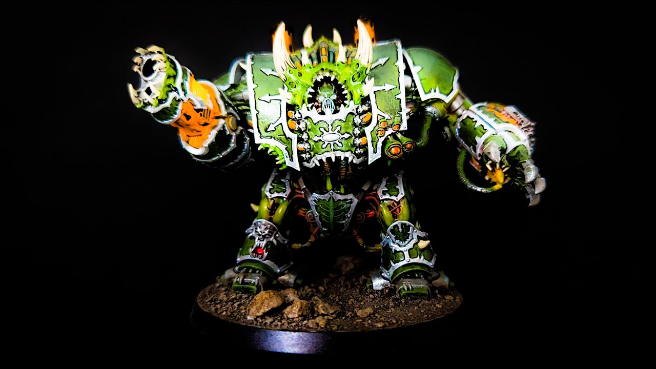 Helbrute Chaos Space Marine Warhammer 40k Painted Assembly