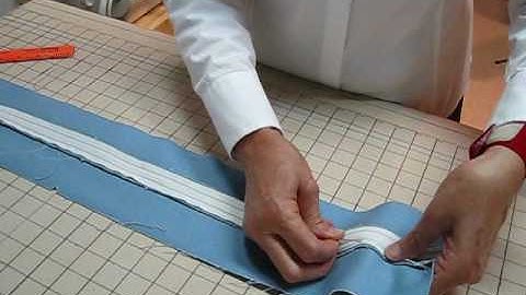 Zipper with Placket - Part 3