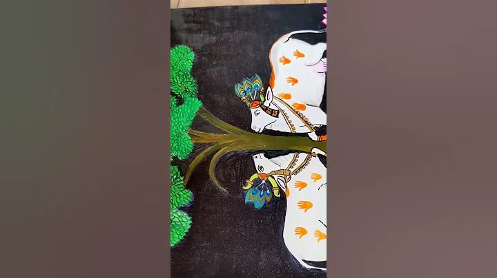 pichwai #painting ideas #pichwai #arttips #artclass #shorts #ytshorts