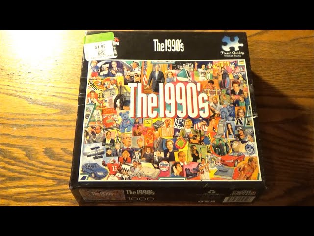1,000 Ways To Get Jiggy - The 1990s 1,000 Piece Puzzle from White Mountain Puzzles, Inc. - YouTube 1,000 Ways To Get Jiggy - The 1990s 1,000 Piece Puzzle from White Mountain Puzzles, Inc. - YouTube