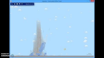 RGD Algodoo: Office Building Explosion & Collapse