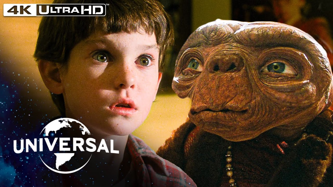 E.T. the Extra-Terrestrial | E.T. Phone Home in 4K HDR
