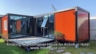 Amazing Tiny Container House for Airbnb or Hotel from China by Christina Chen 950 views 5 months ago 1 minute, 21 seconds