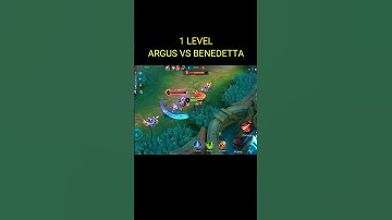 ARGUS VS BENEDETTA #ARGUS #Shorts #MLBB #mobilelegends #benedetta