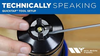 Technically Speaking | Punching | QuickTap™ Set-up