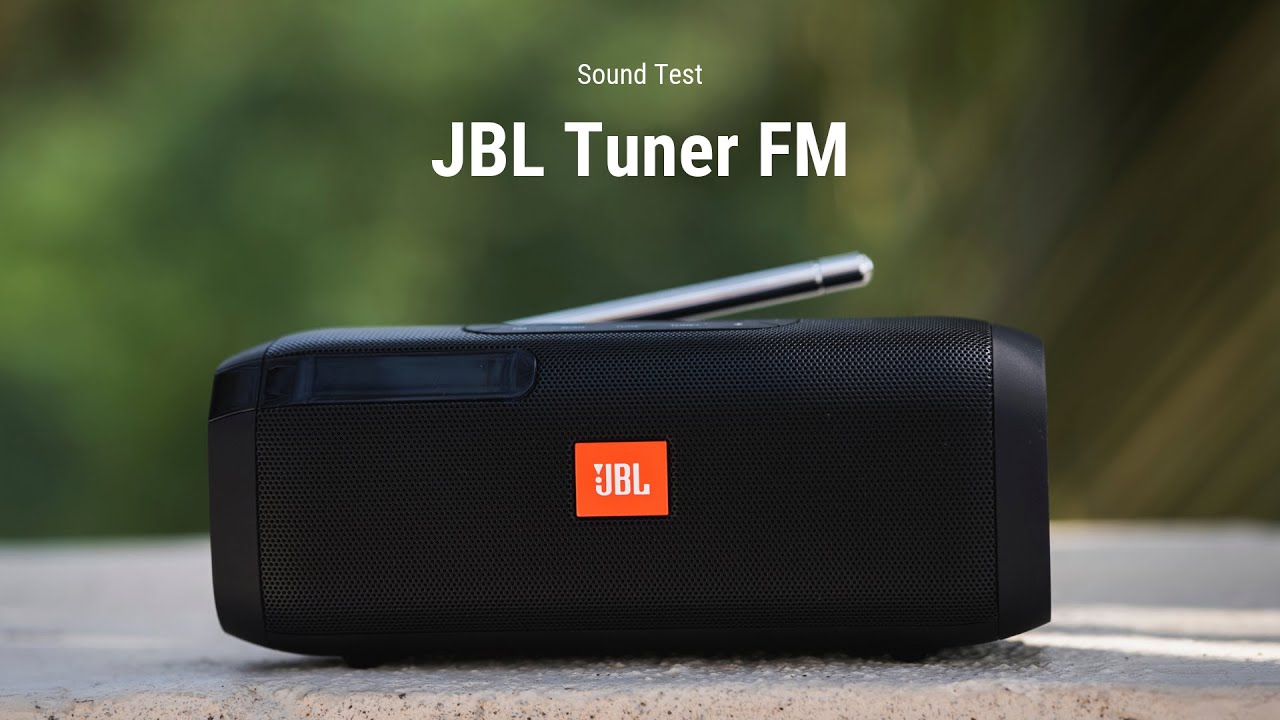 bluetooth speaker with radio tuner