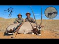 The ultimate namibian kalahari oryx hunt overnight in dunes 2 live entertainment hunt