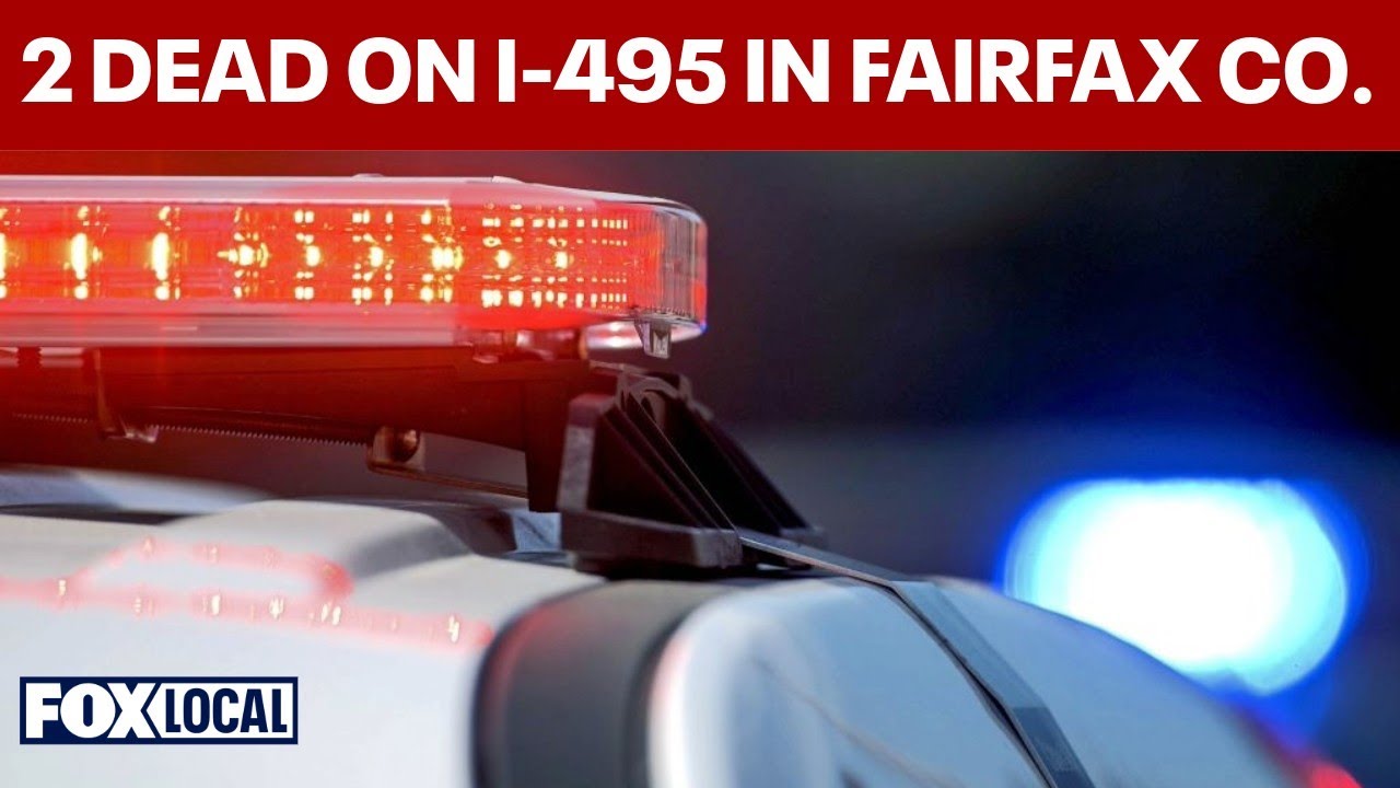 2 dead after stabbing, officer-involved shooting on I-495 in Fairfax County