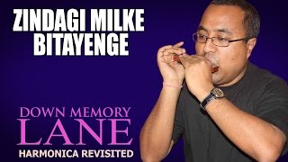 Video thumbnail of "Zindagi Milke Bitayenge- Arijit Mukherji ( Album: Down Memory Lane )"