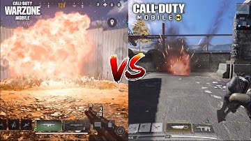Call of Duty Mobile VS Warzone Mobile Complete Comparison (Part 1)