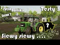 |FS 19| Z życia Rolnika S2 #3 Siejemy ! Testy siewnika ! Nie zgadza się wysiew ?