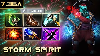 [MIDLANE] KIYOTAKA STORM SPIRIT 7.36a | #Dota2 #4K