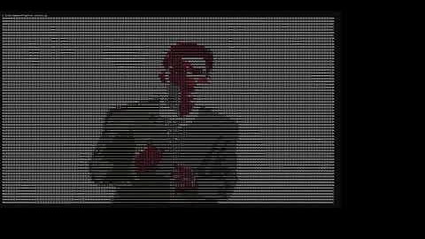 Full colorized ASCII Rick Roll