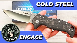 Нож Cold Steel Engage, CTS-XHP, Carbon Fiber, FL-35DPLC-XC, LIMITED EDITION