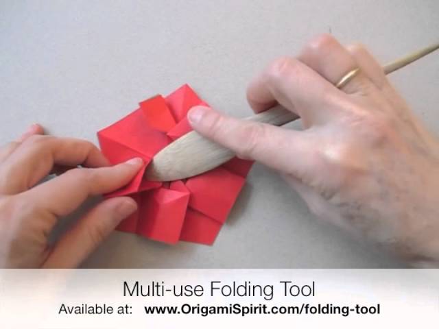 Multi-use Bamboo Folder for Origami and Book Making 