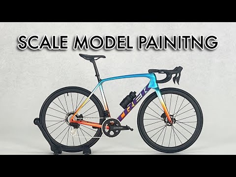 Scale Model Bike Painting with Nestor Espinoza