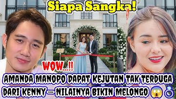 Tak Terduga❗Amanda Manopo Syok Dapat Hadiah Rumah 80 Miliar dari Kenny Austin 😭💍
