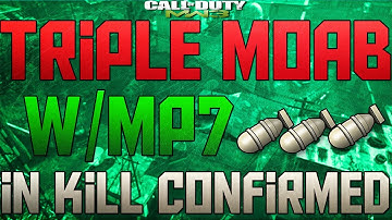 MW3 - Triple MOAB 6 v 6 Kill Confirmed Blops2?