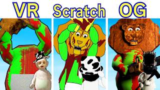 FNF The Lions Mouth: VR vs Scratch vs Original (Myths of Tubbyland) (Nocturnal Protocol Sequel)