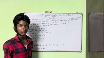 Class 8th maths, Chapter 2 Linear equations in one variable, Ex:2.4