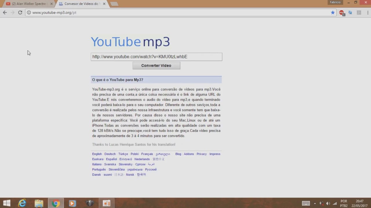 Featured image of post Programa Para Baixar Musica Do Youtube - O youtube downloader 2conv é um conversor para pc único de youtube para mp3.