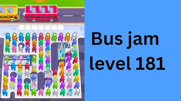 Bus jam Level 181 Walkthrough Solution 