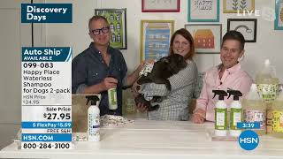 Happy Place Waterless Shampoo for Dogs 2pack