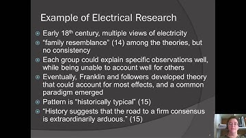 Week 4 Thomas Kuhn Route to Normal Science