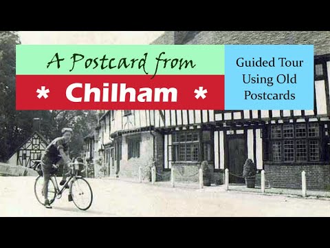 Chilham Village a Walking History Tour Guide Using Old Postcards Kent UK