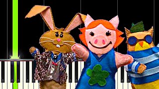 The Sprout Sharing Show Theme Song - Easy Piano Tutorial For Beginners - Learn to play Piano