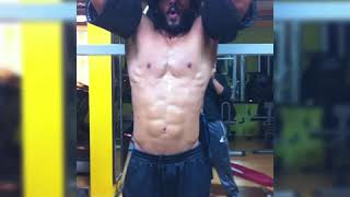 Actor Bharath #workout with #Sixpack #sixpacktraining #worldsgym #fitness (worldsgymfitness) 💪