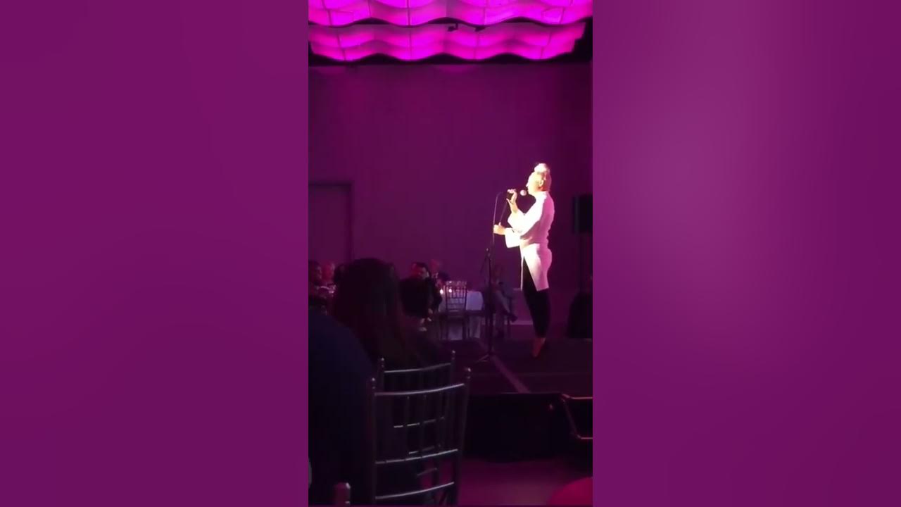 Sia performing elastic heart at a private event