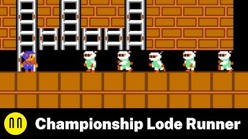 [NES] Championship Lode Runner - Full Playthrough All 50 Stages