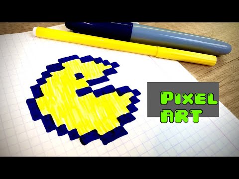 Draw pixel art