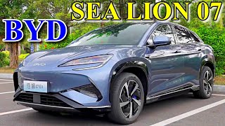2024 BYD SEA LION 07 EV NEW - exterior &amp; interior overview